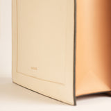 Briefcase Bag - Beige
