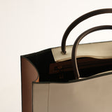 Briefcase Bag - Beige